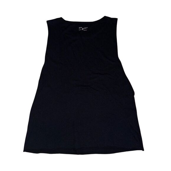 Emi Jay Tops - Emi Jay Los Angeles Black Muscle Tank - One Size